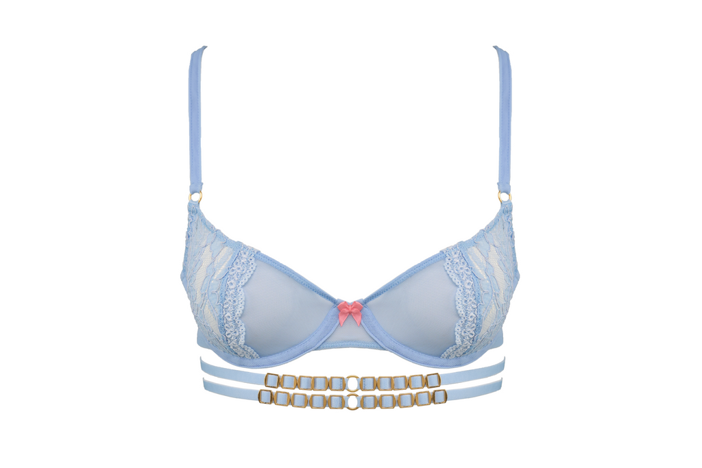 Crystal Bra (Blue)