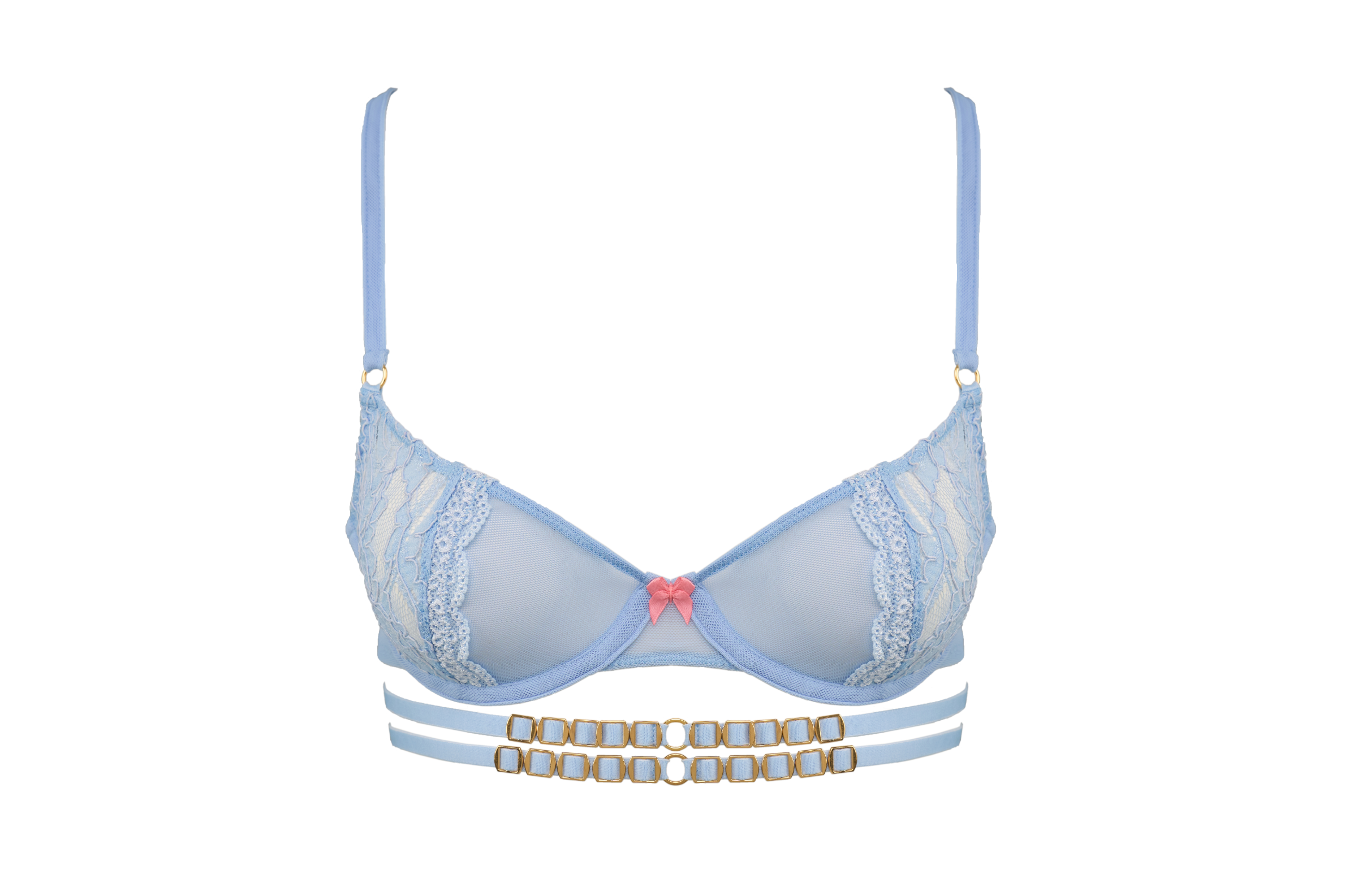 Crystal Bra (Blue)