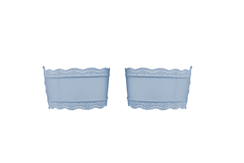 Crystal Garters (Blue)