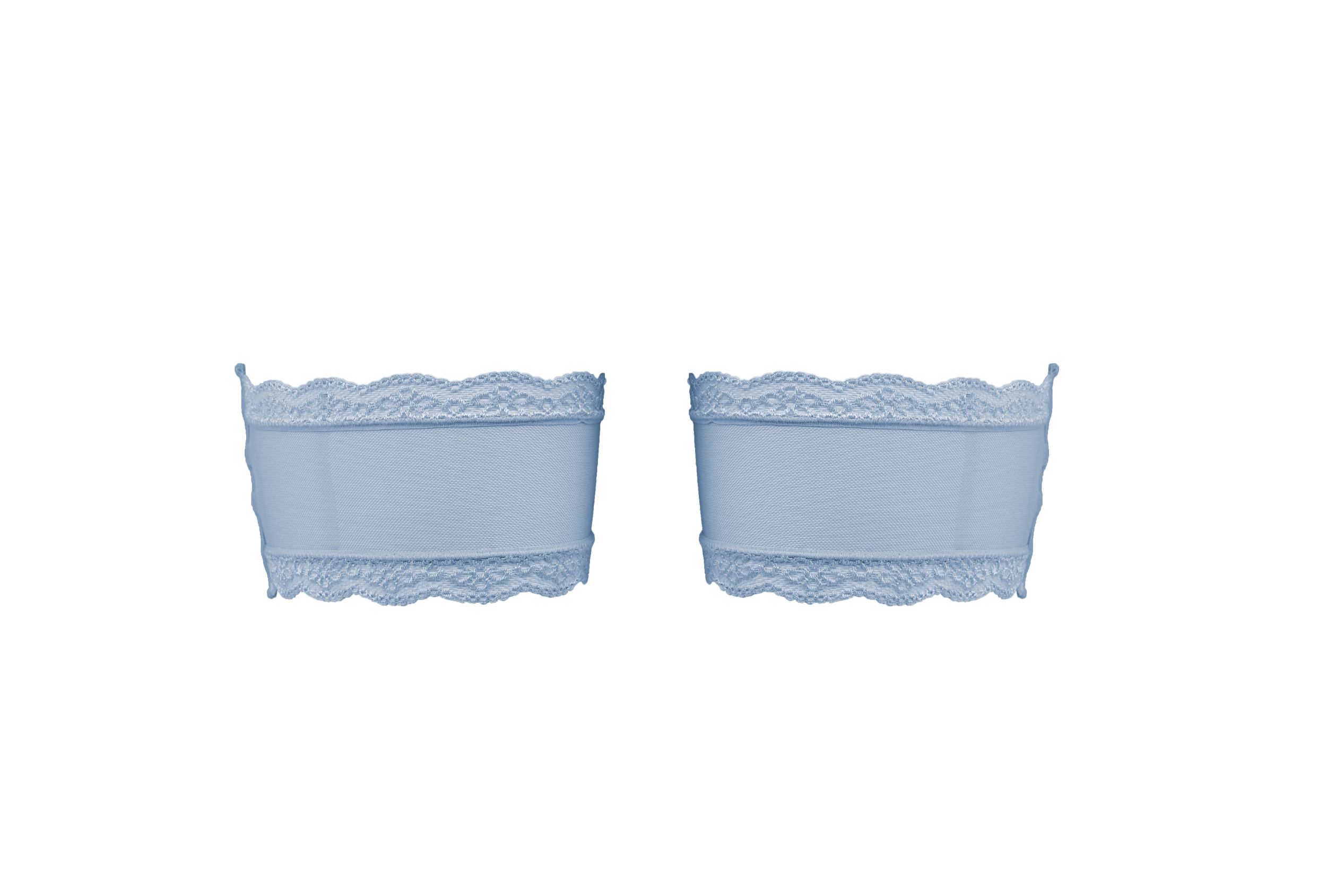 Crystal Garters (Blue)